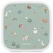 Fiambrera cuadrada Lunchbox Little farm