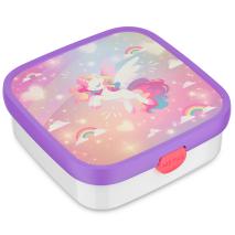 Fiambrera cuadrada Lunchbox Unicorn glow