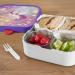 Fiambrera cuadrada Lunchbox Unicorn glow