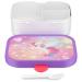 Fiambrera mediana Lunchbox Unicorn glow