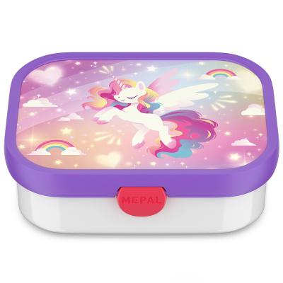 Fiambrera mediana Lunchbox Unicorn glow