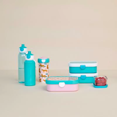 Botella pop-up transparente colores