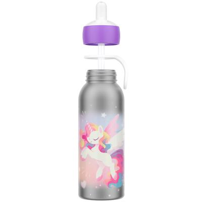 Botella t�rmica flip-up Unicorn Glow 350 ml