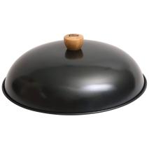 Tapa per a wok 30 cm gris fosc