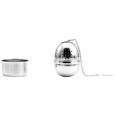 Bola infusiones con cadena y base 4 cm