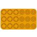 Tapete decorativo de silicona Coronas x18