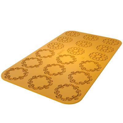 Tapete decorativo de silicona Coronas x18