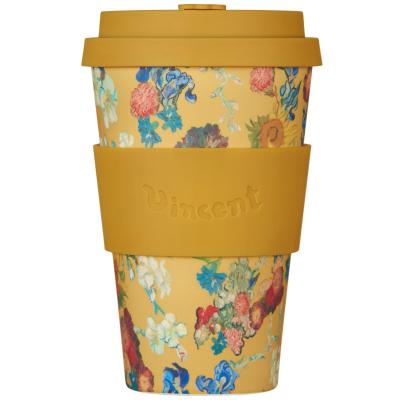 Taza con tapa Ecoffee PLA 400 ml Anniversary