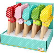 Esp�tula llengua silicona Topos assortit