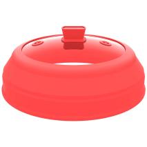 Tapa microondas cristal silicona plegable 27 cm