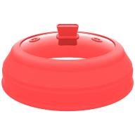 Tapa microondas cristal silicona plegable 27 cm