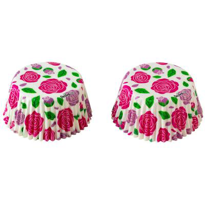 Papel cupcakes x36 Rosas