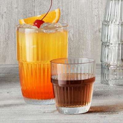 1x vaso apilable texturizado Barshine