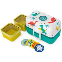 Fiambrera infantil Monbento Tresor blue Dino