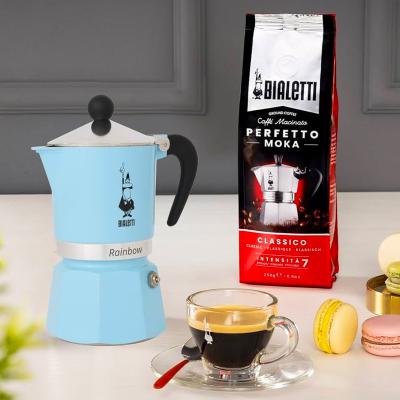 Cafetera italiana Bialetti Rainbow 6 tz azul