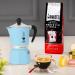 Cafetera italiana Bialetti Rainbow 6 tz azul