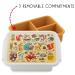 Fiambrera infantil con divisiones Woodland