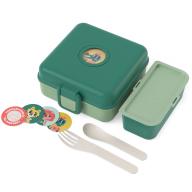 Fiambrera infantil Monbento Sandwich green forest