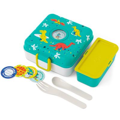 Fiambrera infantil Monbento Sandwich blue Dino
