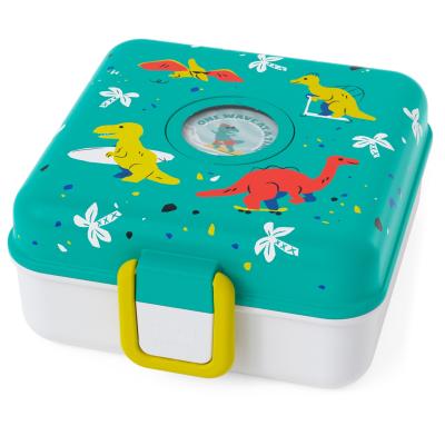 Fiambrera infantil Monbento Sandwich blue Dino