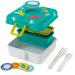 Fiambrera infantil Monbento Sandwich blue Dino