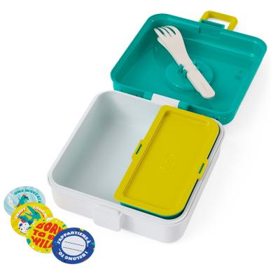 Fiambrera infantil Monbento Sandwich blue Dino