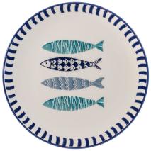 Plato llano Sardinas Med Coupe 26 cm