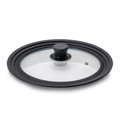 Tapa cristal borde silicona adaptable