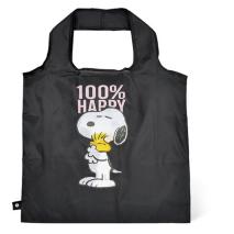 Bossa compra plegable reciclada Happy Snoopy