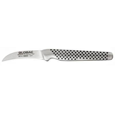 Cuchillo pelador curbo forjado Global 5 cm