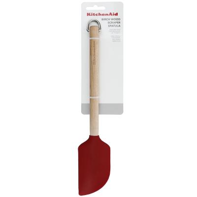 Esptula lengua Kitchen Aid rojo
