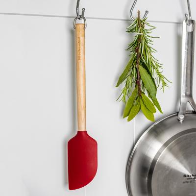 Esptula lengua Kitchen Aid rojo