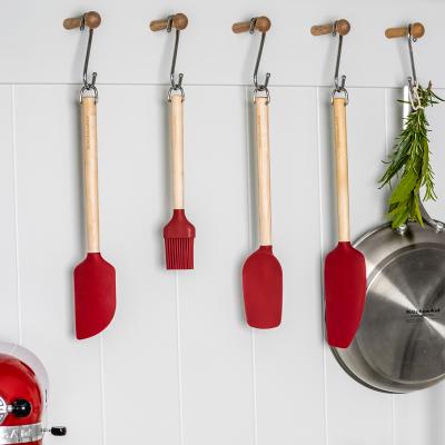 Esptula lengua Kitchen Aid rojo