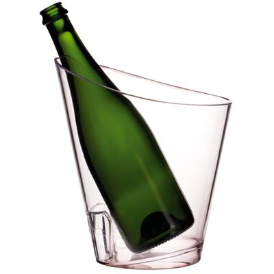 Cubitera transparente botella Boat