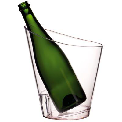 Cubitera transparente botella Boat