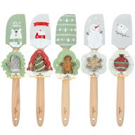 Esptula con cortador galletas Navidad Grey surt