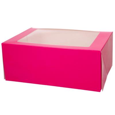 Set 3 Cajas para 6 cupcakes Rosa