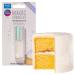 Copos comestibles brillo iridiscente Magic blanco
