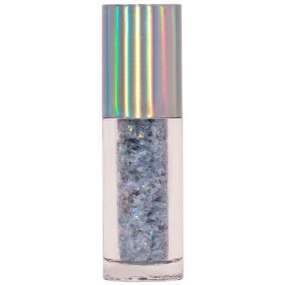 Copos comestibles brillo iridiscente Magic plata