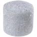 Copos comestibles brillo iridiscente Magic plata