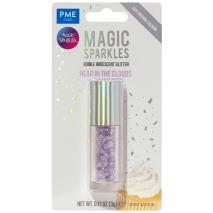 Copos comestibles brillo iridiscente Magic nubes