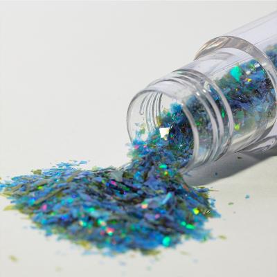Copos comestibles brillo iridiscente Magic laguna