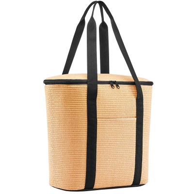 Bolsa trmica Reisenthel alta raffia black