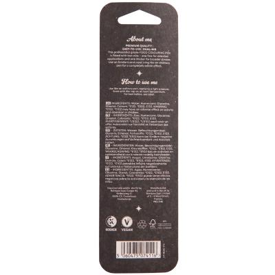Rotulador alimentario doble punta negro