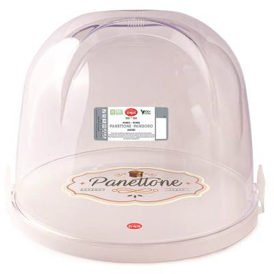 C�pula y base guarda Panettone 26 cm
