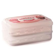 Transporta cupcakes doble x28 uds