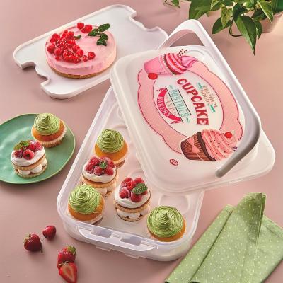 Transporta cupcakes doble x28 uds