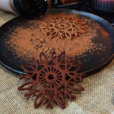 Tapete decorativo de silicona Snowflake