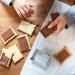 Set cortador galletas Biscuit y molde chocolate