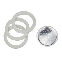 Recambio 3 gomas y filtro Bialetti Moka